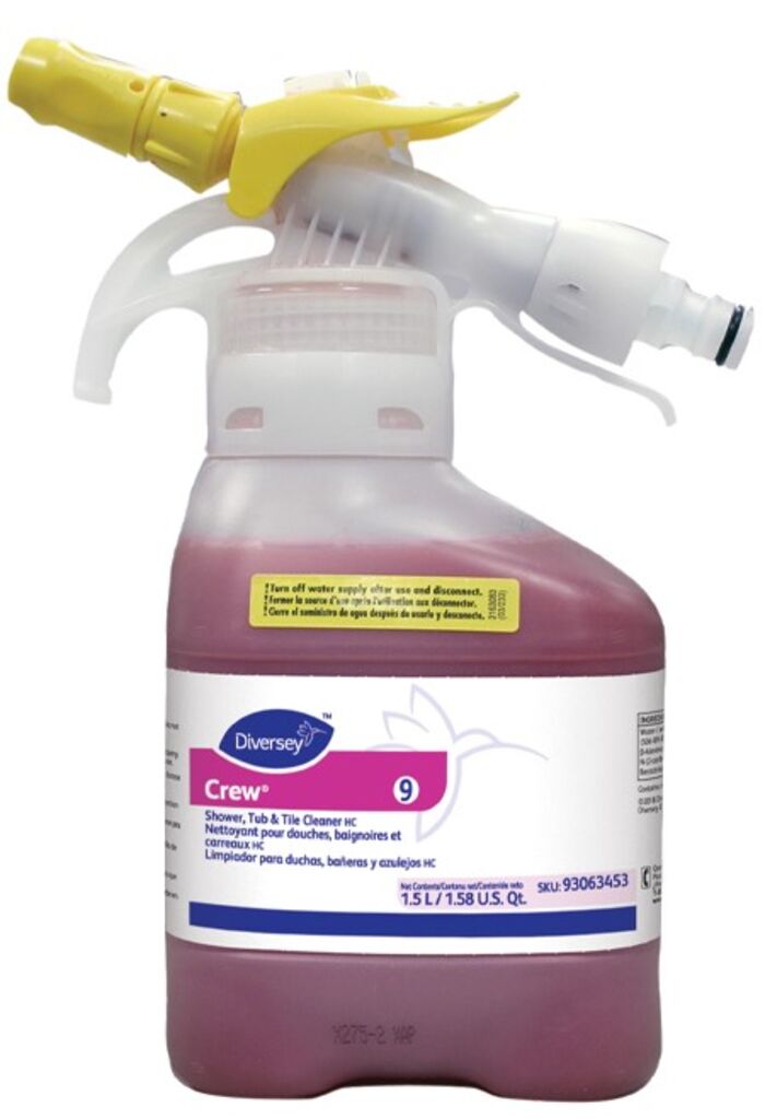 CREW SHOWER 2x1.5L - LIMPIADOR DE BAÑOS PARA LIMPIEZA PESADA